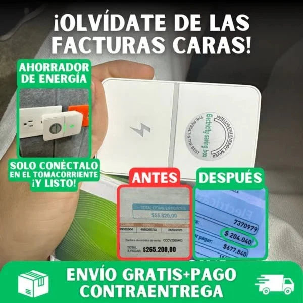 SmartVolt™®: AHORRADOR DE ENERGIA SECRETO 2 x 1