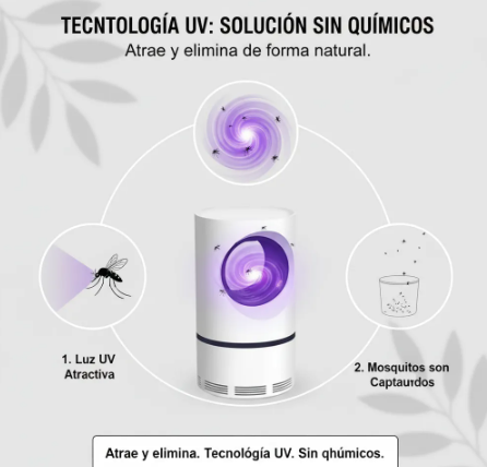 Lampara Mosquitos BuzzTazzer 🔴 PAGAS 1 LLEVAS 2
