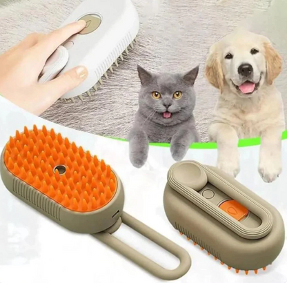 CEPILLO A VAPOR PARA MASCOTAS🐾 PAGAS 1 Y LLEVAS 3🐾 + Envío Gratis