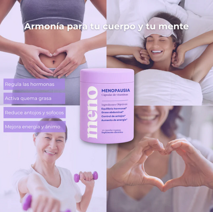 MENO® l Cápsulas Adelgazantes Menopausia