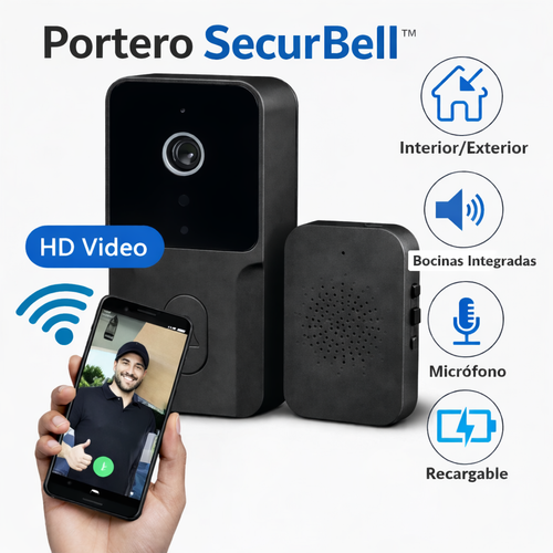 Portero De Vigilancia SecurBell™ .(2x1)
