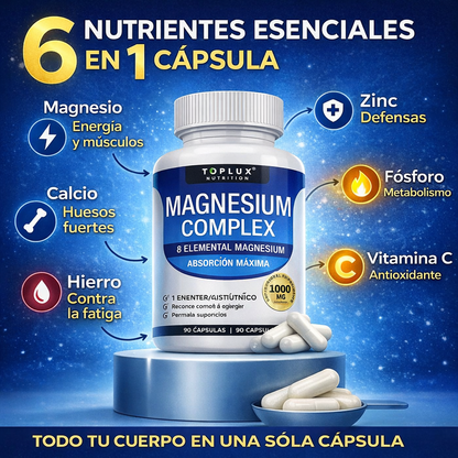 Magnesio Complex De 90 Unidades.