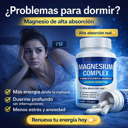 Magnesio Complex De 90 Unidades.
