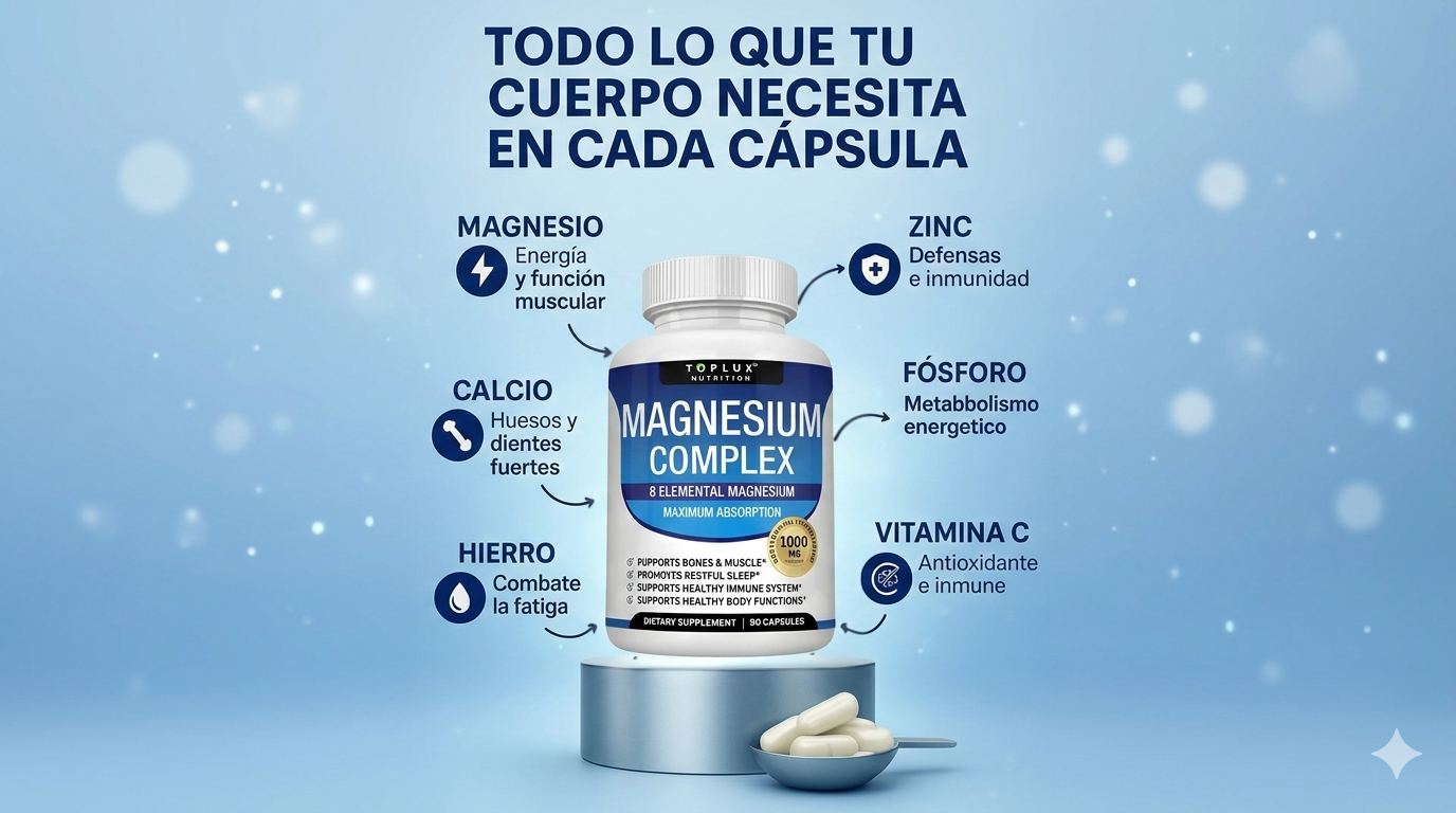 Magnesio Complex De 90 Unidades