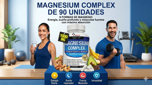 Magnesio Complex De 90 Unidades