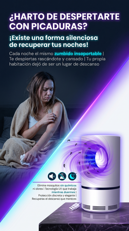 Lampara Mosquitos BuzzTazzer 🔴 PAGAS 1 LLEVAS 2.